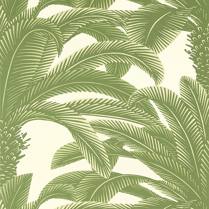 Thibaut Queen Palm Wallpaper in Sage